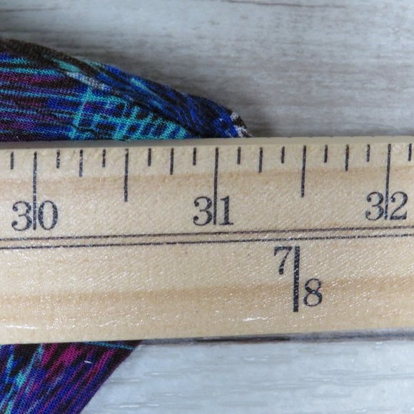 Scott* Women's V-Neck Tie Dolman‎ Sleeves Elastic Waist Blouse~ Size Small - Picture 12 of 14